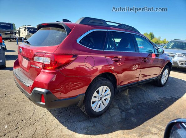 4S4BSACC2J3252178 2018 SUBARU OUTBACK Red Rear right