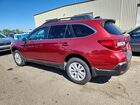2018 Subaru Outback 2.5i Premium Red vin: 4S4BSACC2J3252178