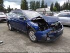 2016 Subaru Outback 2.5i Premium Blue vin: 4S4BSACC3G3205458