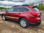 2018 Subaru Outback 2.5i Premium Темно-бордовый vin: 4S4BSACC3J3335098