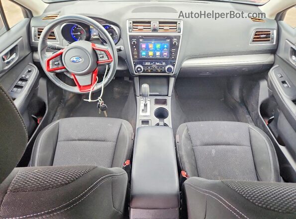 4S4BSACC3J3335098 2018 SUBARU OUTBACK Темно-бордовый Вид панели приборов