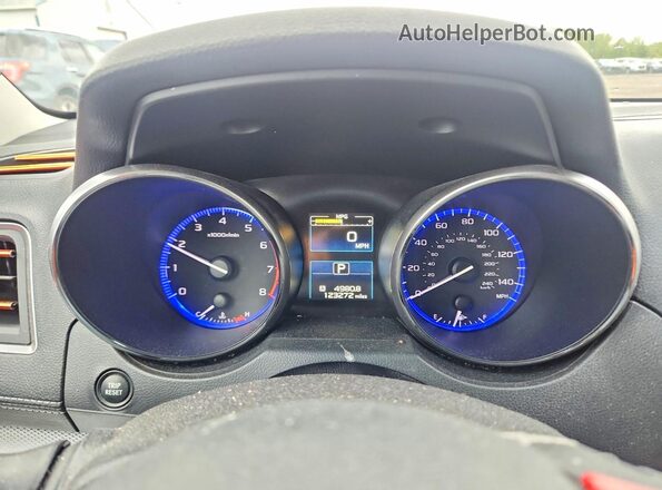 4S4BSACC3J3335098 2018 SUBARU OUTBACK Темно-бордовый Вид щитка приборов