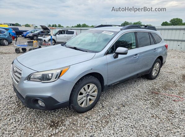 4S4BSACC4H3350381 2017 SUBARU OUTBACK Синий Передняя левая четверть