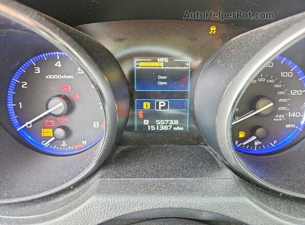 4S4BSACC4H3350381 2017 SUBARU OUTBACK Синий Вид щитка приборов