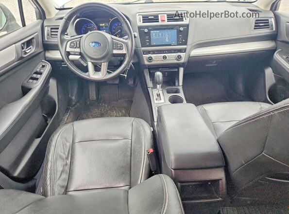 4S4BSACC4H3350381 2017 SUBARU OUTBACK Синий Вид панели приборов