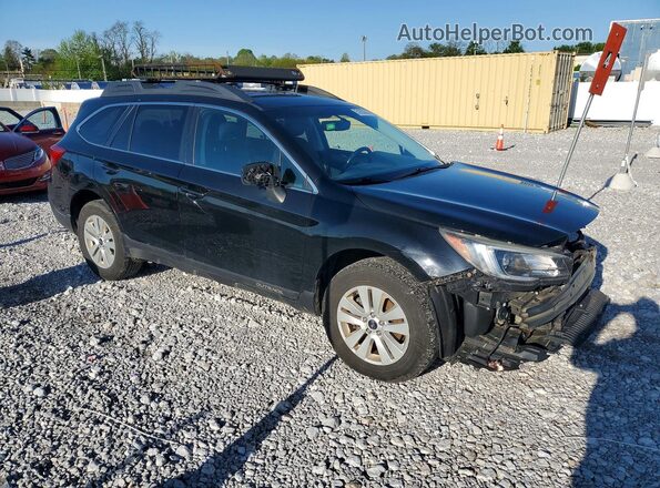 4S4BSACC4J3271122 2018 SUBARU OUTBACK Black Przód prawy