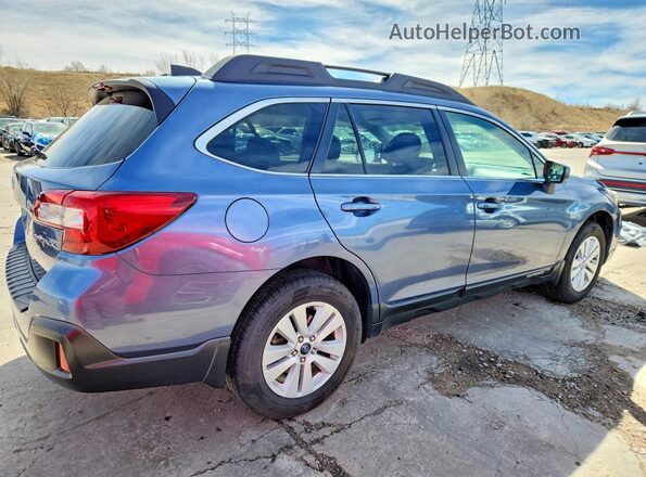 4S4BSACC4J3298966 2018 SUBARU OUTBACK Blue Tył prawy