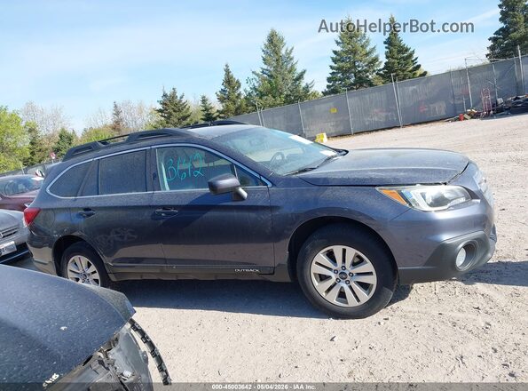 4S4BSACC6H3280513 2017 SUBARU OUTBACK Light Blue Вид задней части салона