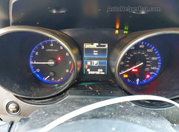 4S4BSACC6J3360092 2018 SUBARU OUTBACK Blue Widok zestawu wskaźników