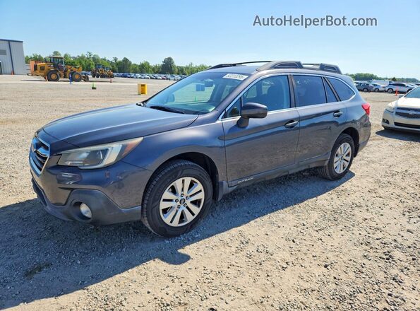 4S4BSACC7J3200772 2018 SUBARU OUTBACK Gray Передня ліва чверть