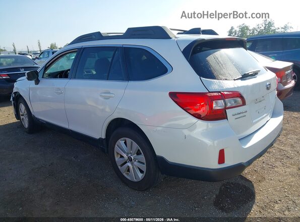4S4BSACC8G3350267 2016 SUBARU OUTBACK Белый Задняя левая четверть