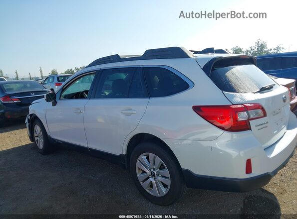 4S4BSACC8G3350267 2016 SUBARU OUTBACK Белый Панорамный вид салона 360°