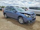 2017 Subaru Outback 2.5i Premium Blue vin: 4S4BSADC0H3220760