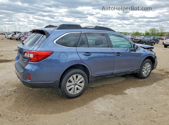 4S4BSADC0H3220760 2017 SUBARU OUTBACK Blue Задня права чверть