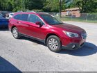 2017 Subaru Outback 2.5i Premium Red vin: 4S4BSADC3H3369521