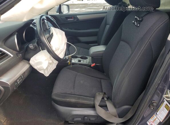 4S4BSADC6G3252417 2016 SUBARU OUTBACK Серый Вид салона спереди