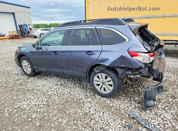 4S4BSADC8G3250250 2016 SUBARU OUTBACK Серый Задняя левая четверть