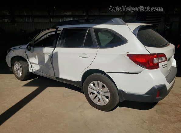 4S4BSADC9J3251494 2018 SUBARU OUTBACK Белый Задняя левая четверть