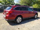 2016 Subaru Outback 2.5i Premium Красный vin: 4S4BSADCXG3267521