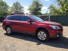 2016 Subaru Outback 2.5i Premium Красный vin: 4S4BSADCXG3267521