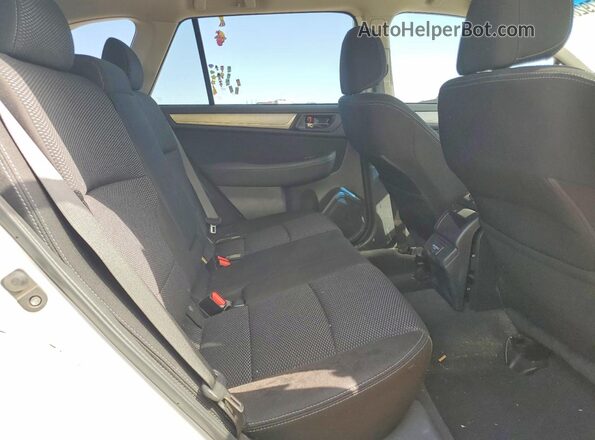 4S4BSADCXJ3363625 2018 SUBARU OUTBACK Белый Вид задних сидений