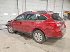 2017 Subaru Outback Красный vin: 4S4BSAFC0H3317101