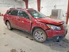 2017 Subaru Outback Красный vin: 4S4BSAFC0H3317101