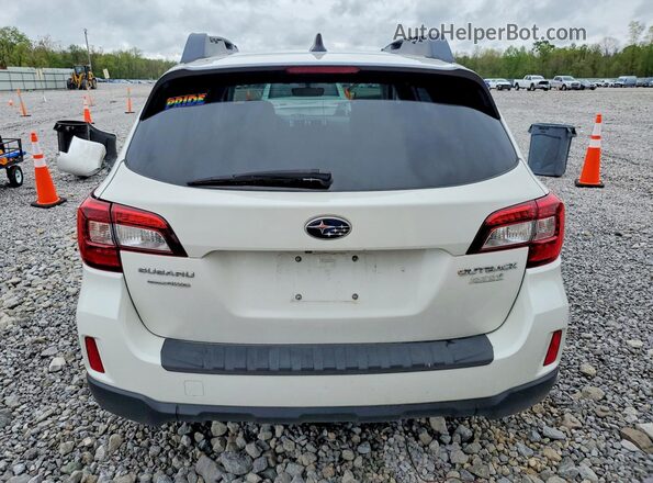4S4BSAFC0H3320838 2017 SUBARU OUTBACK White Widok z tyłu
