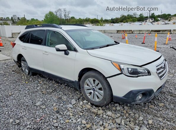 4S4BSAFC0H3320838 2017 SUBARU OUTBACK White Przód prawy