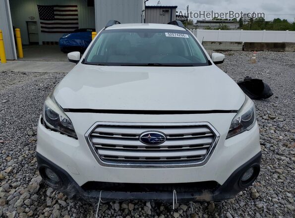 4S4BSAFC0H3320838 2017 SUBARU OUTBACK White Widok z przodu