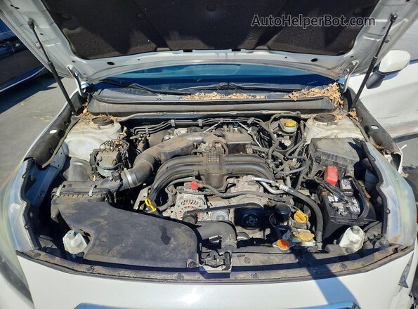 4S4BSAFC1G3279425 2016 SUBARU OUTBACK White Vista del compartimento del motor