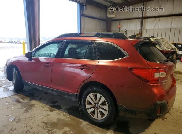 4S4BSAFC1J3376583 2018 SUBARU OUTBACK Maroon Задня ліва чверть