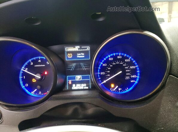 4S4BSAFC1K3265601 2019 SUBARU OUTBACK Черный Вид щитка приборов