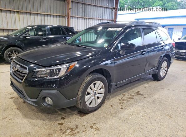 4S4BSAFC1K3265601 2019 SUBARU OUTBACK Черный Передняя левая четверть