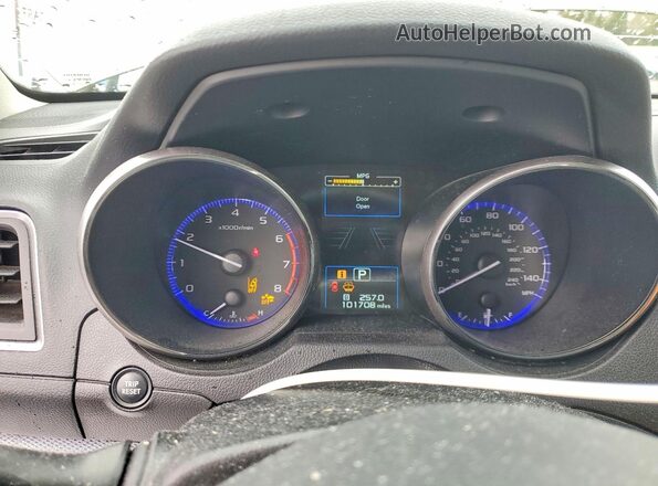 4S4BSAFC2G3327160 2016 SUBARU OUTBACK Green Vista del cuadro de instrumentos