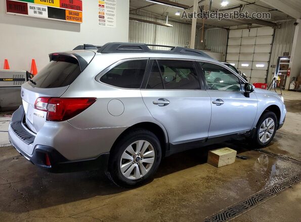 4S4BSAFC2J3204384 2018 SUBARU OUTBACK Silver Tył prawy