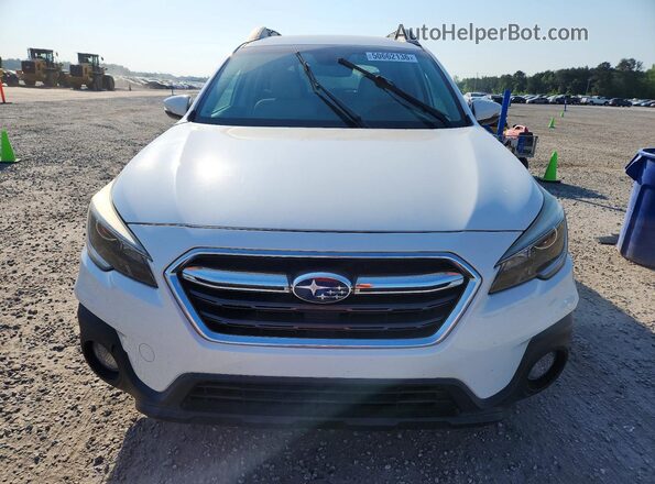 4S4BSAFC2J3355919 2018 SUBARU OUTBACK Белый Вид спереди
