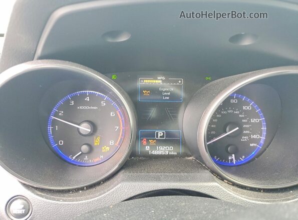 4S4BSAFC3J3237040 2018 SUBARU OUTBACK Белый Вид щитка приборов