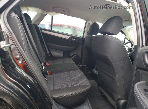 4S4BSAFC3K3268287 2019 SUBARU OUTBACK Black Rear interior view