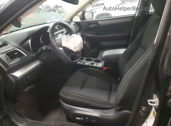4S4BSAFC3K3268287 2019 SUBARU OUTBACK Black Front interior view