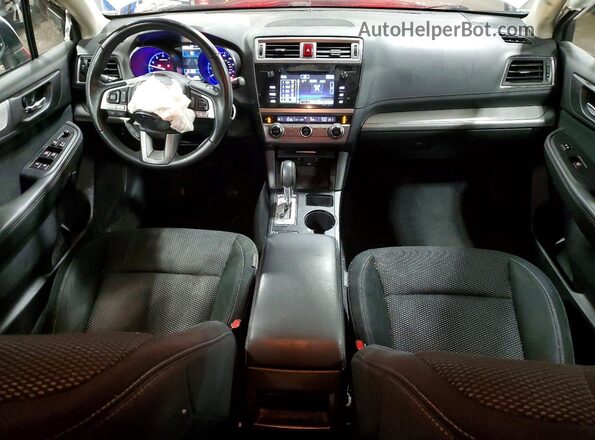 4S4BSAFC4H3254536 2017 SUBARU OUTBACK Белый Вид панели приборов