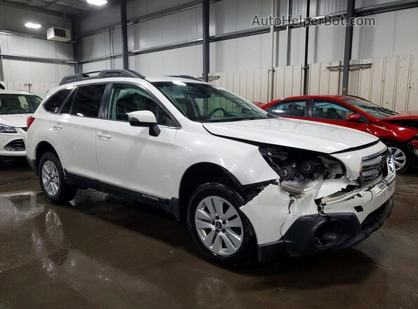 4S4BSAFC4H3254536 2017 SUBARU OUTBACK Белый Передняя правая четверть