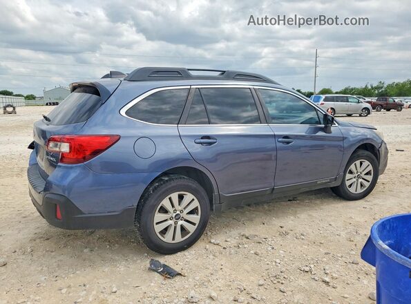 4S4BSAFC4J3386220 2018 SUBARU OUTBACK Синий Задняя правая четверть