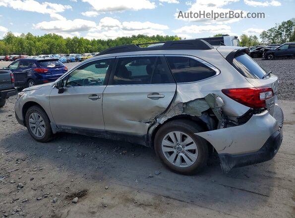 4S4BSAFC4K3304164 2019 SUBARU OUTBACK Silver Tył lewy