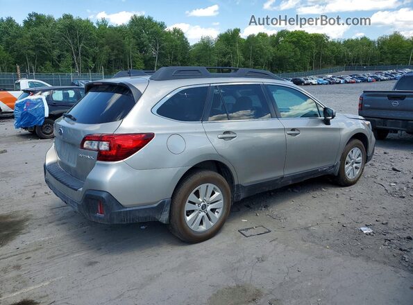 4S4BSAFC4K3304164 2019 SUBARU OUTBACK Silver Tył prawy