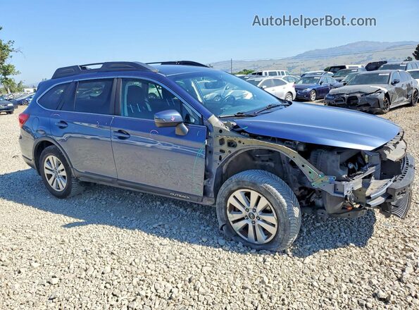 4S4BSAFC5H3263262 2017 SUBARU OUTBACK Синий Передняя правая четверть