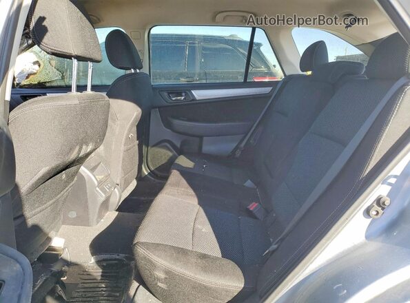 4S4BSAFC5K3203909 2019 SUBARU OUTBACK Silver Widok wnętrza z tyłu