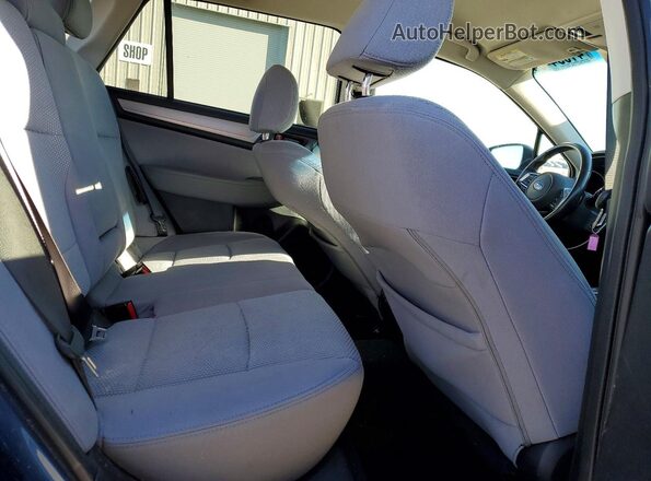 4S4BSAFC5K3277654 2019 SUBARU OUTBACK Синий Вид задней части салона