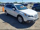 2017 Subaru Outback 2.5i Premium White vin: 4S4BSAFC6H3284556