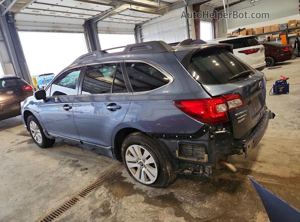 4S4BSAFC6H3385614 2017 SUBARU OUTBACK Blue Rear left